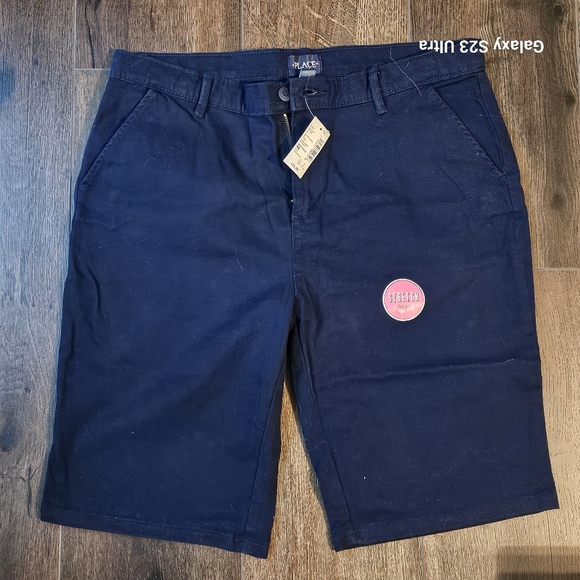 Youth Uniform Navy Shorts - Picture 1 of 4